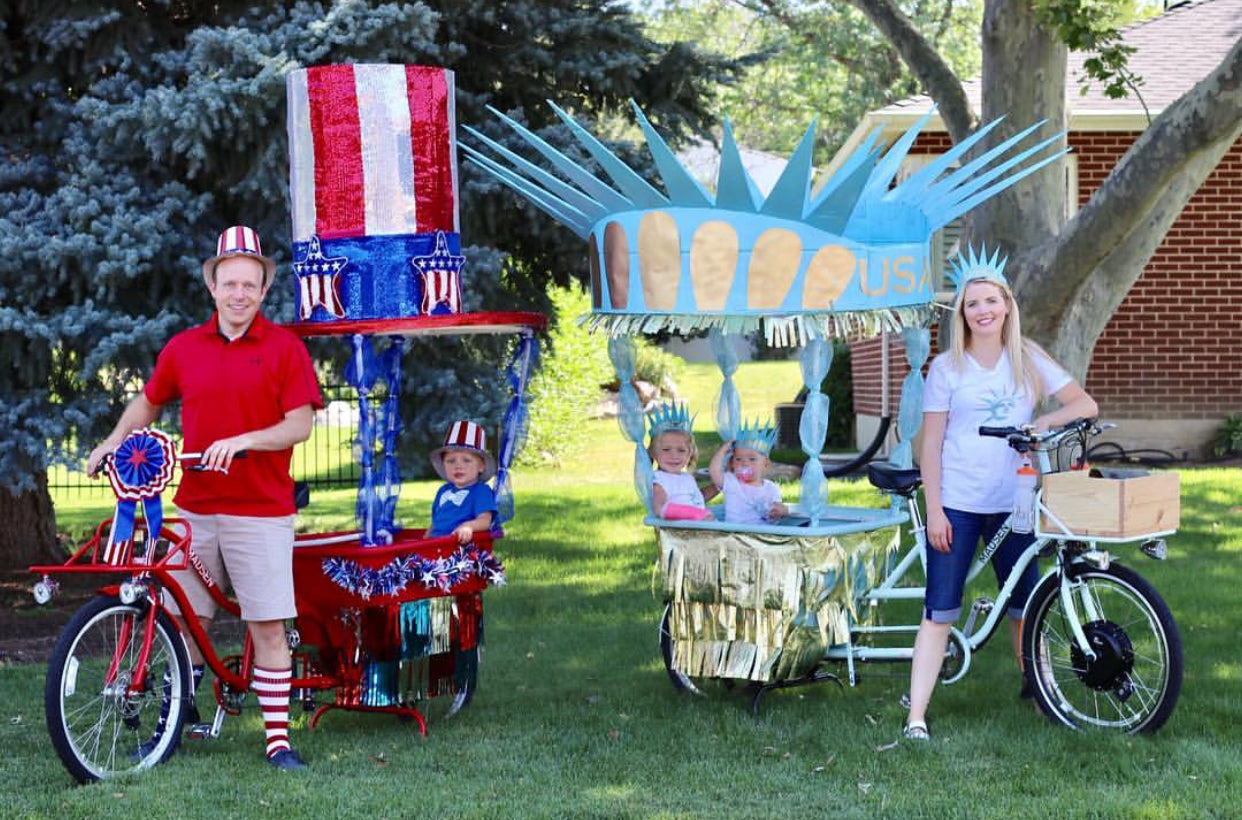 MADSEN PARADE BIKES!!! #july4thmadsen #paradebike