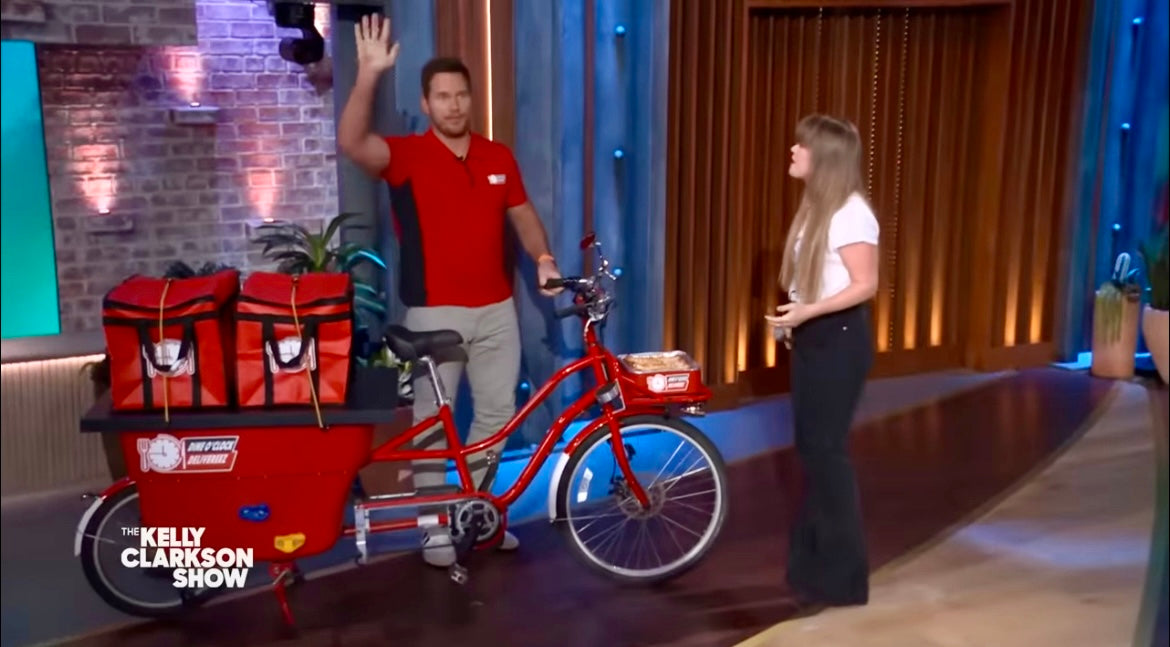 Chris Pratt Rides a MADSEN on the Kelly Clarkson Show!!!