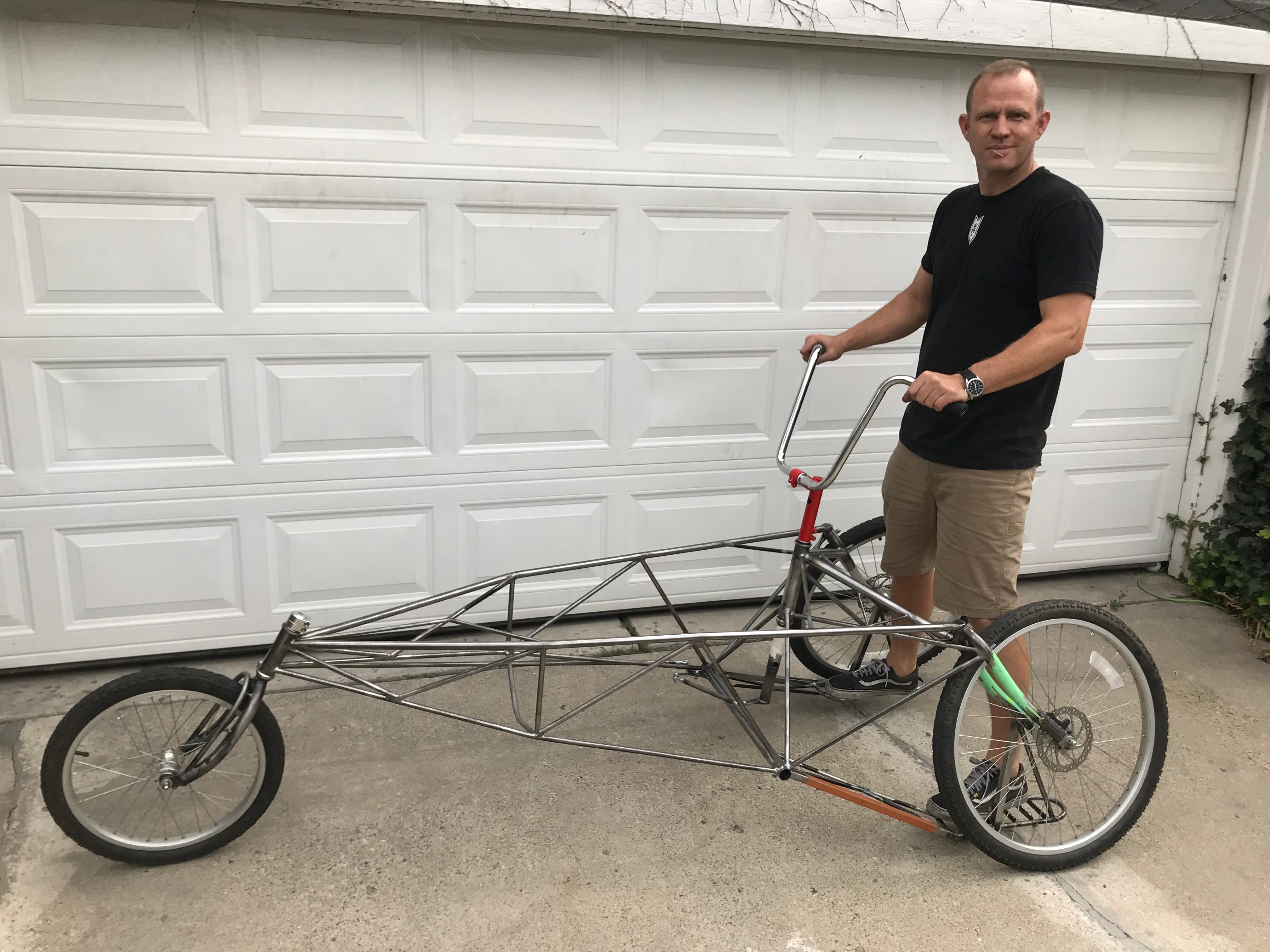 Jared Builds Custom MADSEN "Chariot" to Carry Brother in Marathon