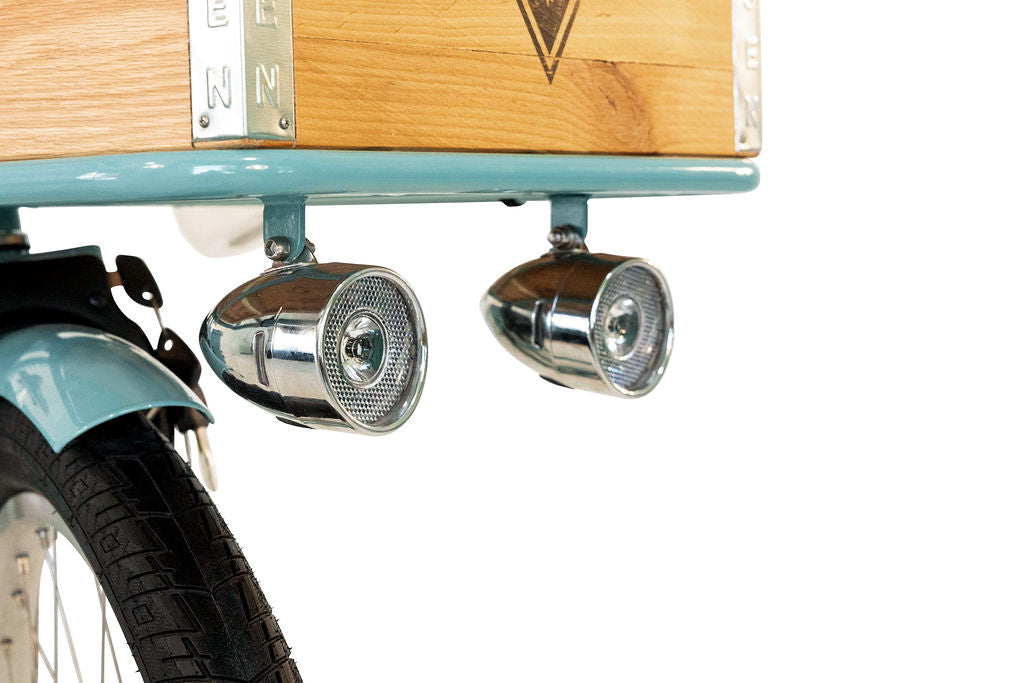 MADSEN LED Front Bike Light - STEEL